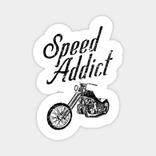 Motorcycle Speed Addict Magnet