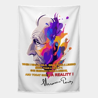 Shimon Peres Tapestry