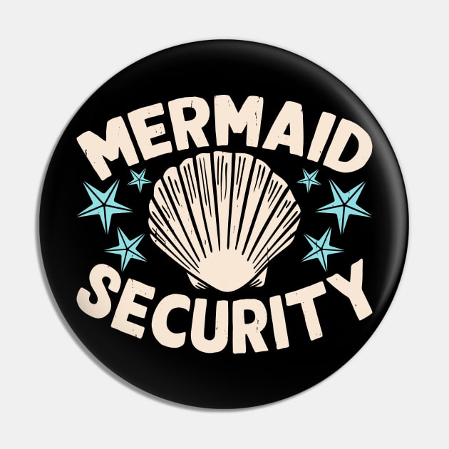 Mermaid Security  T Shirt For Women Men Pin by Gocnhotrongtoi