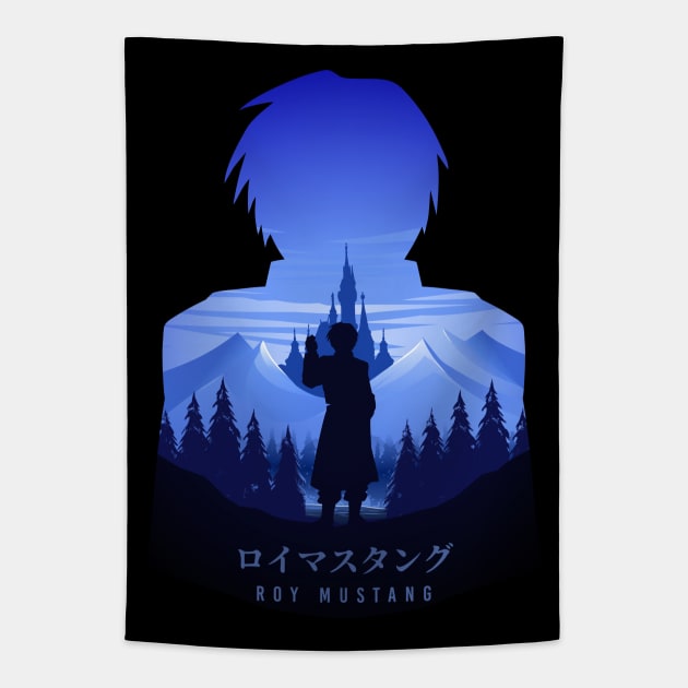 Roy Mustang Tapestry by The Artz