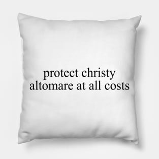 protect christy altomare Pillow