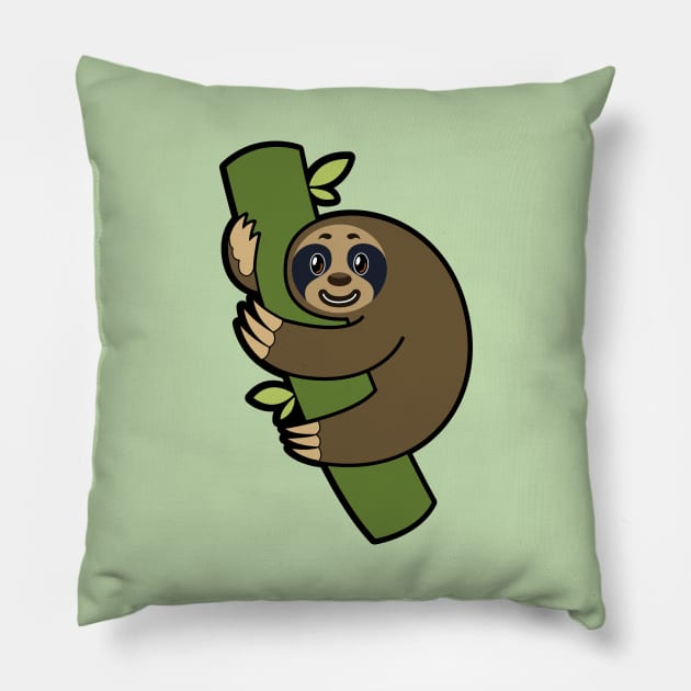 Sloth Pillow by Rubtox