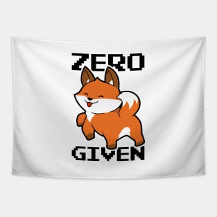 Zero Fox Given Tapestry