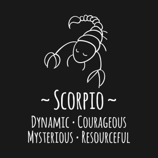 Scorpio Zodiac Sign T-Shirt