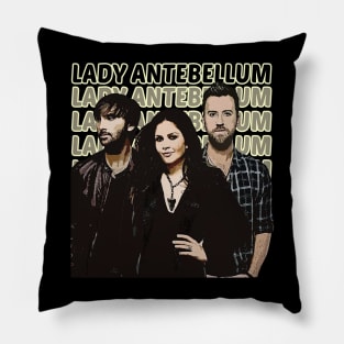 Rhythmic Reverie Lady Melodic Dreams on Fabric Pillow