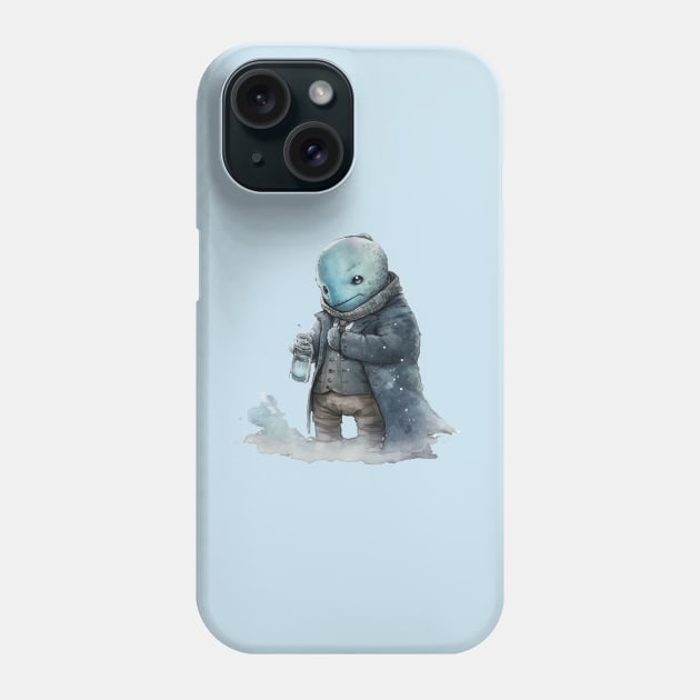 Mr Freeze Phone Case by severinmull