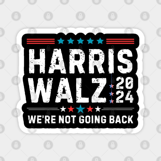 Harris Walz 2024 Magnet by The WYLD Tribe