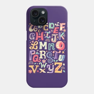 Alphabet Phone Case