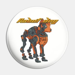 A Robot Dog #2 Pin