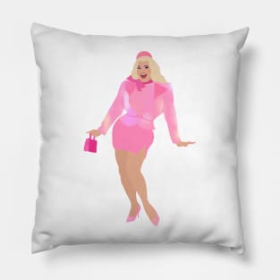 Kitty Scott-Claus Drag Queen Pillow