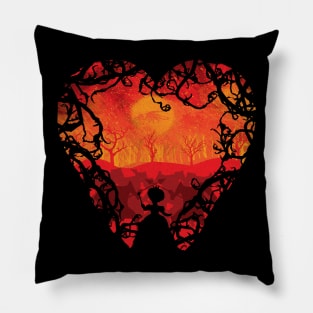 Red Blood Hearts Pillow