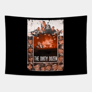 Warriors of Justice The Dirty Iconic Scene Tee Tapestry