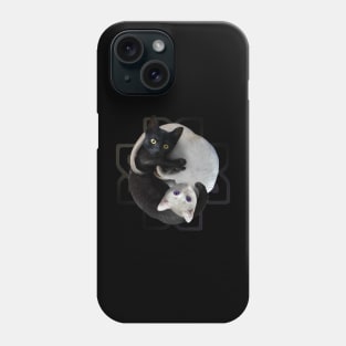 Yin Yang Cats Phone Case