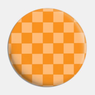 Orange yellow check pattern chessboard design Pin