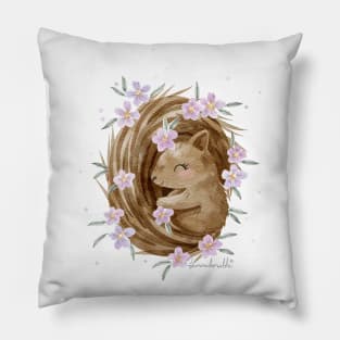 Sleeping Squirrel Pillow