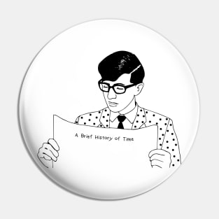 Stephen Hawking - A Brief History of Time Pin