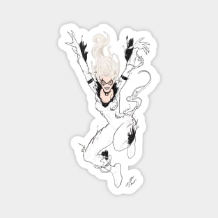 anti venom black kat Magnet