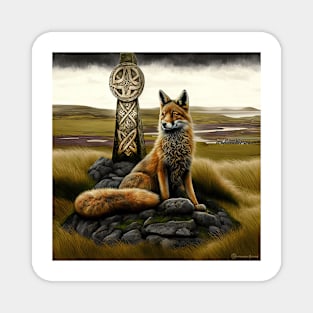 Celtic Fox #001 Magnet