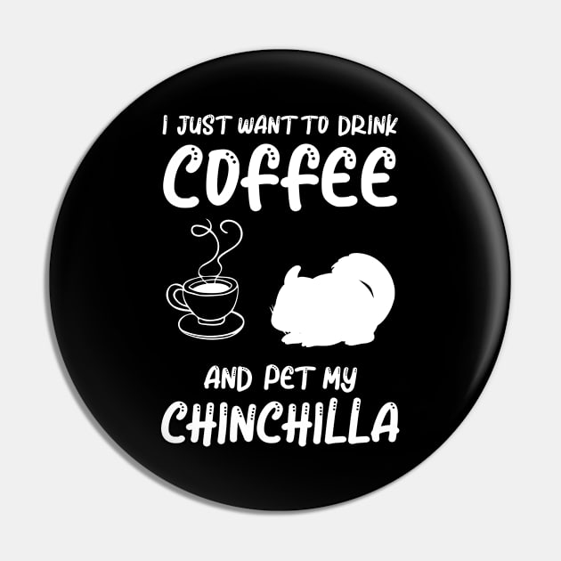 Coffee And Chinchilla Cafe Latte Macchiato Lover Pin by amango