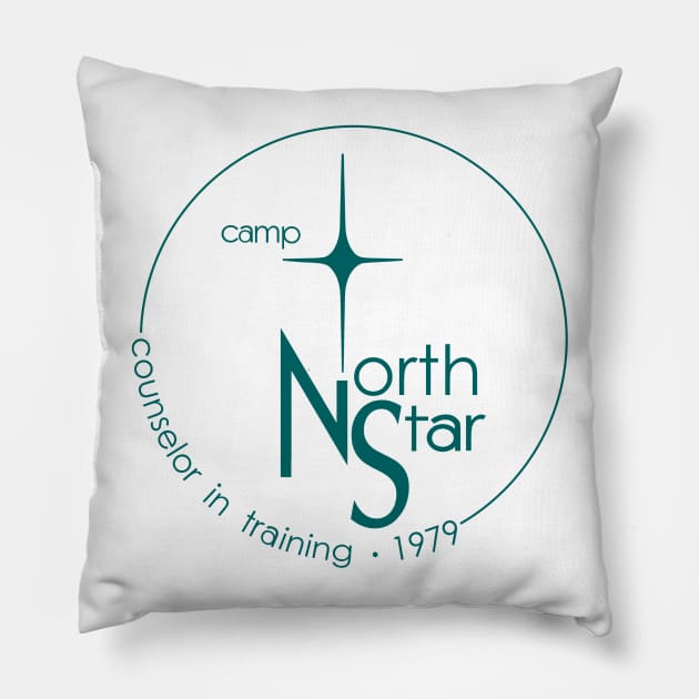 Camp North Star Pillow by AngryMongoAff