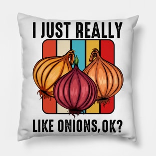 Onion Onions Pillow