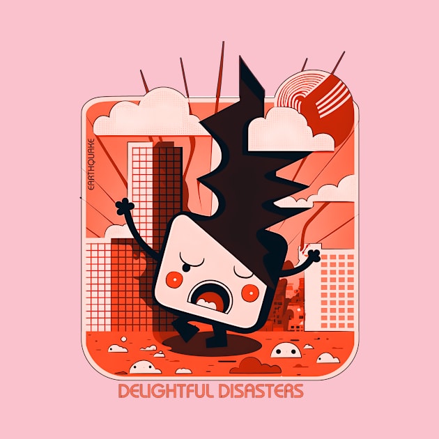 Delightful Disaster - Earthquake by Polyshirt