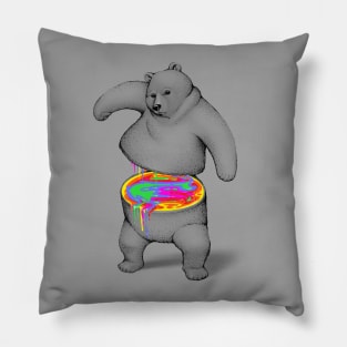 Rainbow Bear Pillow