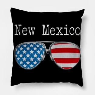 AMERICA PILOT GLASSES NEW MEXICO Pillow