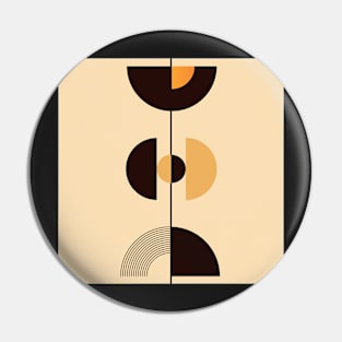 Abstract Autumn Pin