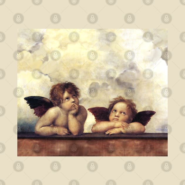 RENAISSANCE ANGELS Winged Cherubs by Raphael by BulganLumini