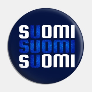 Suomi Finland flag Pin