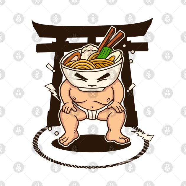 RAMEN SUMO by beanbeardy