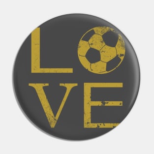 Soccer love Pin