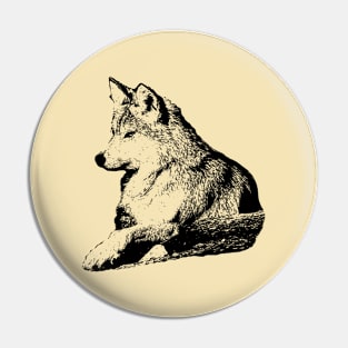 Wolf Pin