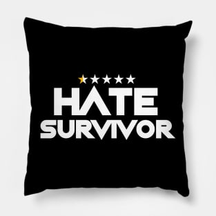 Hate Survivor Original Aesthetic Tribute 〶 Pillow