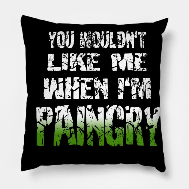 Spoonie Species: You wouldn't like me when I'm PAINGRY Pillow by spooniespecies