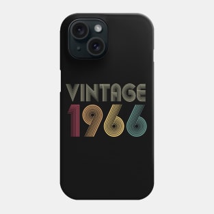 54th Birthday 1966 Gift Vintage Classic Phone Case