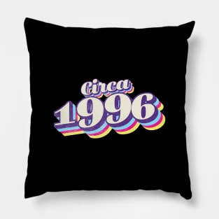 1996 Birthday Pillow