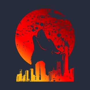 RED FULL MOON | BLOOD MOON T-Shirt