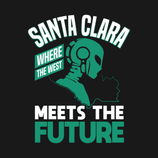 Santa Clara San Francisco United States Design T-Shirt