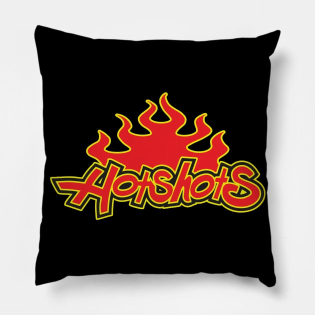 Hotshots Sports Logo Pillow by DavesTees