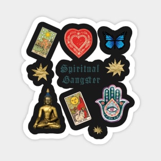 Spiritual Gangster Tarot Art Magnet