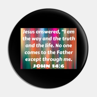 Bible Verse John 14:6 Pin