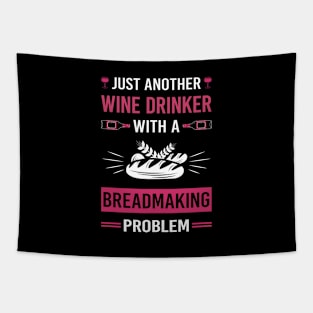 Wine Drinker Breadmaking Bread Making Tapestry