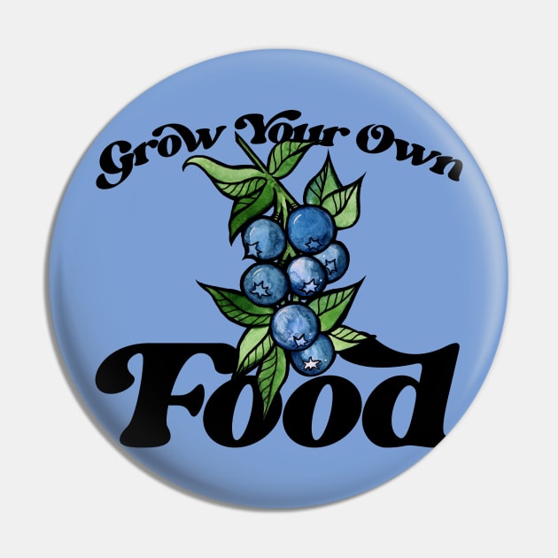 Grow your own Food Pin by bubbsnugg