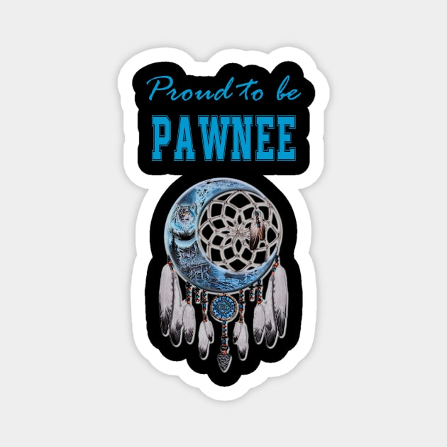 Native American Pawnee  Dreamcatcher 39 Magnet by Morris Felders Jr