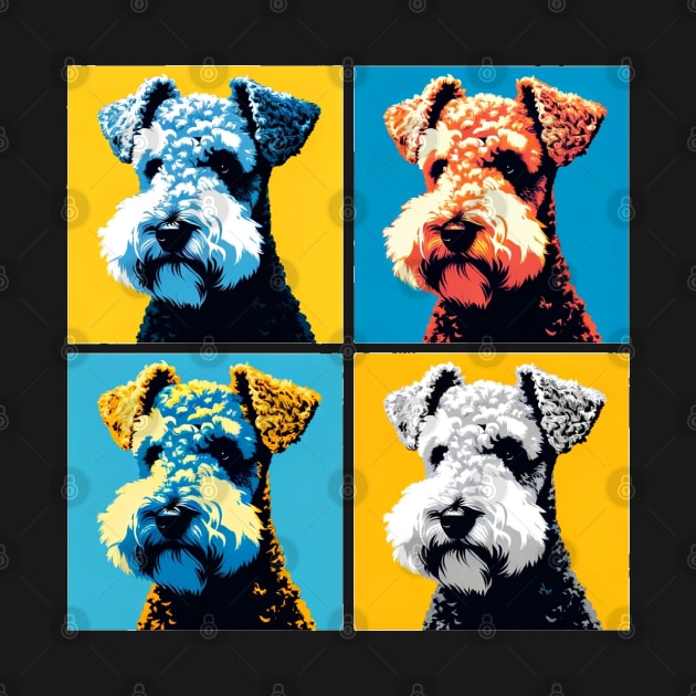 Kerry Blue Terrier Pop Art - Dog Lovers by PawPopArt