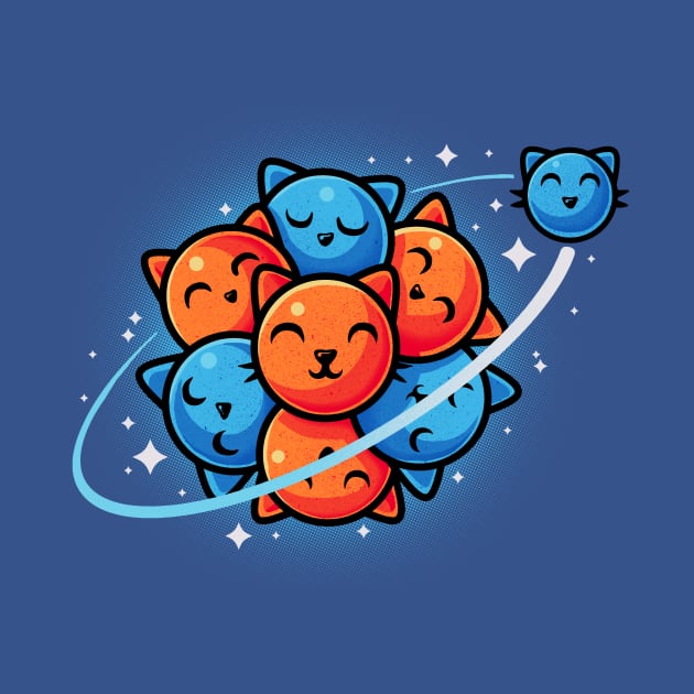 Cat Atom - Kitty Science by eriondesigns