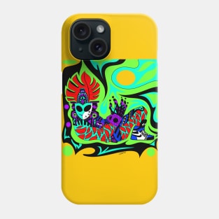 air shoes chak mool dude ecopop pattern Phone Case