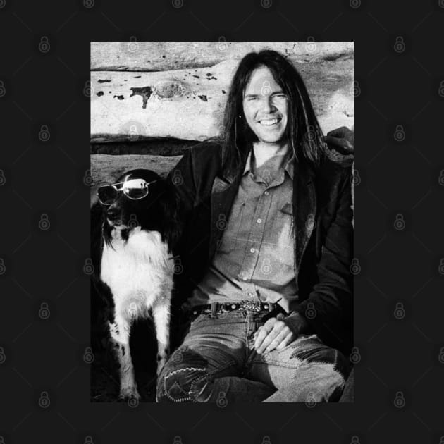 Neil Young / 1945 by DirtyChais